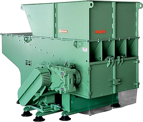 single shaft shredder